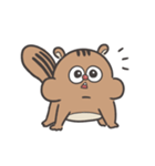 リスさんは忙しい（個別スタンプ：5）