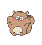 リスさんは忙しい（個別スタンプ：10）