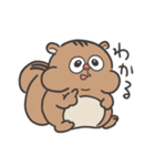 リスさんは忙しい（個別スタンプ：15）