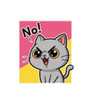 使いやすい猫スタンプ cat 2（個別スタンプ：3）