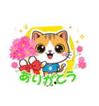 使いやすい猫スタンプ cat 2（個別スタンプ：16）