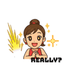ダンスでEnglishスタンプ（個別スタンプ：14）