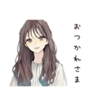 ふんわり大人女子の夏（個別スタンプ：22）
