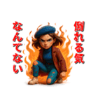 理不尽に立ち向かう反骨女性（個別スタンプ：26）
