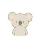 コアラの日常スタンプ（文字なし）（個別スタンプ：1）
