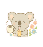コアラの日常スタンプ（文字なし）（個別スタンプ：21）