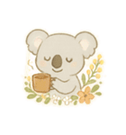 コアラの日常スタンプ（文字なし）（個別スタンプ：25）