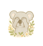 コアラの日常スタンプ（文字なし）（個別スタンプ：27）