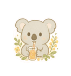 コアラの日常スタンプ（文字なし）（個別スタンプ：28）