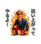 理不尽に立ち向かう反骨男性（個別スタンプ：11）