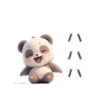 うごくぷくパンダ（個別スタンプ：6）