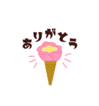 ひんやりスイーツのスタンプ（個別スタンプ：13）