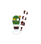 ひんやりスイーツのスタンプ（個別スタンプ：18）