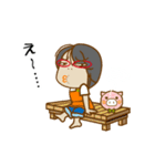 母から一言 48 酷暑（個別スタンプ：15）