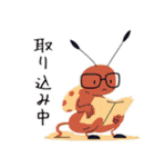虫さんたちとかわいくおしゃべり（個別スタンプ：14）
