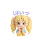 毎日使える♡金髪少女の日常スタンプ♡（個別スタンプ：5）