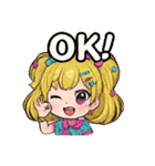 毎日使える ♡金髪ギャル❤︎ギャル語入り（個別スタンプ：2）