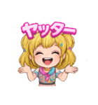 毎日使える ♡金髪ギャル❤︎ギャル語入り（個別スタンプ：9）