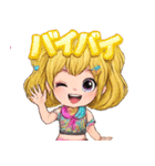 毎日使える ♡金髪ギャル❤︎ギャル語入り（個別スタンプ：16）