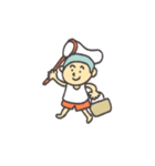 にっこりとしたいきものたち（個別スタンプ：3）