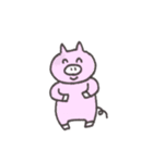にっこりとしたいきものたち（個別スタンプ：6）