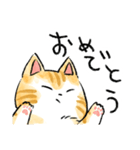 ぐぅたらニャンコ タマのきもち（個別スタンプ：5）