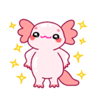 ピンクのウーパールーパー「ルパピン」（個別スタンプ：3）