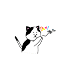 真夏のさけねこ（個別スタンプ：10）