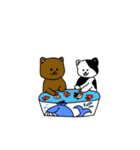 真夏のさけねこ（個別スタンプ：11）