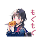 制服の女の子★放課後部活トーク（個別スタンプ：10）