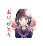 制服の女の子★放課後部活トーク（個別スタンプ：12）