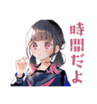 制服の女の子★放課後部活トーク（個別スタンプ：25）