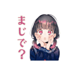制服の女の子★放課後部活トーク（個別スタンプ：30）