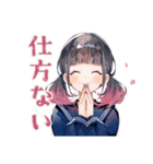 制服の女の子★放課後部活トーク（個別スタンプ：37）