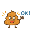 雑だけど感情は本気なクレヨンうんち（個別スタンプ：16）