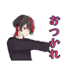 ほめてくれる★地雷系男子（個別スタンプ：3）