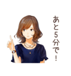 オトナ女子★リモート会議あるある（個別スタンプ：8）