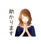 オトナ女子★リモート会議あるある（個別スタンプ：10）