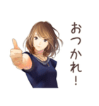 オトナ女子★リモート会議あるある（個別スタンプ：13）