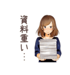 オトナ女子★リモート会議あるある（個別スタンプ：34）