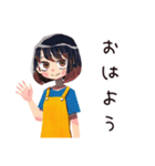 ママの夏★親子でほんわか（個別スタンプ：2）