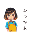 ママの夏★親子でほんわか（個別スタンプ：18）