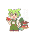 ずんだもんスタンプ 夏⑦（個別スタンプ：12）