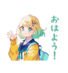 AI★使いやすい女の子（個別スタンプ：2）