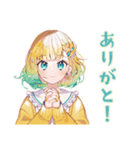 AI★使いやすい女の子（個別スタンプ：3）