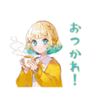 AI★使いやすい女の子（個別スタンプ：8）