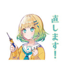 AI★使いやすい女の子（個別スタンプ：21）
