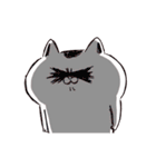 【韓国語】動く！ねこちゃんだもの（個別スタンプ：16）