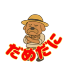 遠州 おじさん犬（個別スタンプ：2）
