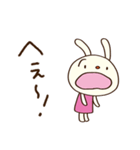 聞き上手☆てるてるうさぎ（個別スタンプ：6）